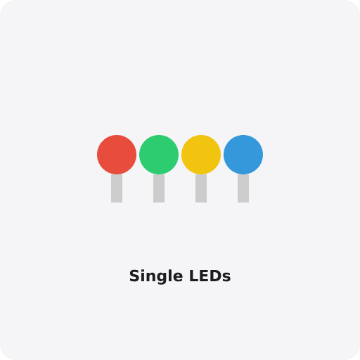 Single LEDs